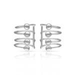 PENDIENTES PLATA 925MM CARTILAGOS BOLAS