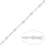 PULSERA PLATA 925MM PERLAS