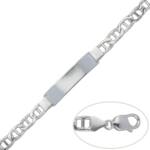 PULSERA PLACA PLATA 925MM