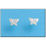 PENDIENTE PLATA 925MM MARIPOSA