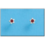 PENDIENTES PLATA 925MM ESTRELLA ROJA - 5MM
