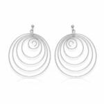 PENDIENTES ESPIRAL PLATA 925MM