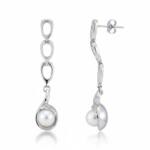 PENDIENTES PLATA 925MM PERLAS CULTIVADAS