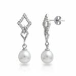 PENDIENTES PLATA 925MM PERLAS CULTIVADAS