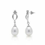 PENDIENTES PLATA 925MM PERLA CULTIVADA