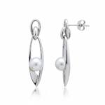 PENDIENTES PLATA 925MM PERLAS CULTIVADAS