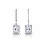PENDIENTES PLATA 925MM CIRCONITAS
