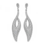 PENDIENTES PLATA 925MM CIRCONITAS
