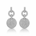PENDIENTES PLATA 925MM CIRCONITAS