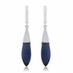 PENDIENTES PLATA 925MM OJO DE GATO