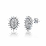 PENDIENTES PLATA 925MM OVALADO