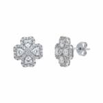 PENDIENTES PLATA 925MM CUADRADOS