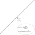 PULSERA PLATA 925MM CRUZ