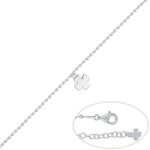 PULSERA PLATA 925MM TREBOL