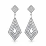 PENDIENTES PLATA 925MM CIRCONITAS
