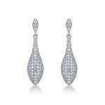 PENDIENTES PLATA 925MM CIRCONITAS