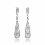 PENDIENTES PLATA 925MM CIRCONITAS