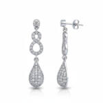 PENDIENTES PLATA 925MM CIRCONITAS