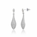 PENDIENTES PLATA 925MM CIRCONITAS