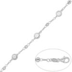 PULSERA PLATA 925MM CIRCULOS