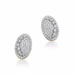 PENDIENTES PLATA 925MM OVALADO CIRCONITAS
