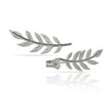 PENDIENTES PLATA 925MM TREPADORES HOJA