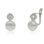 PENDIENTES PLATA 925MM PERLAS