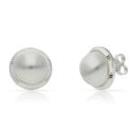 PENDIENTES PLATA 925MM PERLAS - 12.50MM