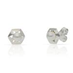 PENDIENTES PLATA 925MM PERLAS - 7MM