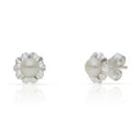 PENDIENTES PLATA 925MM PERLAS - 7.50MM