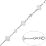 PULSERA PLATA 925MM TREBOL