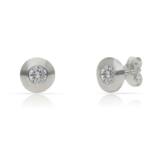 PENDIENTES PLATA 925MM CIRCONITAS - 7MM