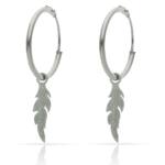 AROS PLATA 925MM PLUMA - 12MM