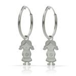 AROS PLATA 925MM NIÑA - 12MM