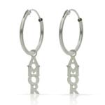 AROS PLATA 925MM AMOR - 12MM