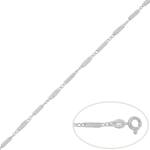 PULSERA PLATA 925MM BARRAS