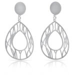 PENDIENTES PLATA 925MM LAGRIMA CALADOS