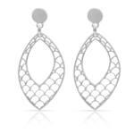 PENDIENTES PLATA 925MM CALADOS