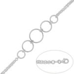 PULSERA PLATA 925MM CIRCULOS