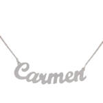 GARGANTILLA PLATA 925MM NOMBRE GRANDE