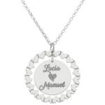 GARGANTILLA PLATA 925MM CERCO CORAZONES