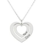 GARGANTILLA PLATA 925MM CORAZONES NOMBRES