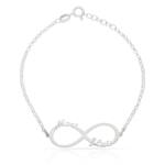 PULSERA PLATA 925MM INFINITO