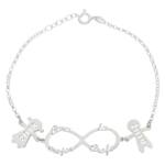 PULSERA PLATA 925MM INFINITO + NIÑOS
