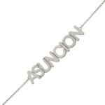 PULSERA PLATA 925MM NOMBRE GRANDE