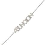 PULSERA PLATA 925MM NOMBRE PEQUEÑO