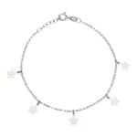 PULSERA PLATA 925MM MINI CHARMS ESTRELLAS