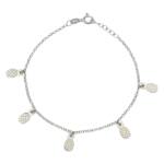 PULSERA PLATA 925MM MINI CHARMS PIÑAS