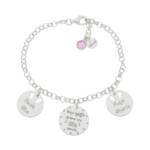 PULSERA MI HISTORIA PLATA 925MM TITA