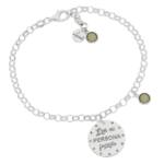 PULSERA MI HISTORIA PERSONA FAVORITA PLATA 925MM